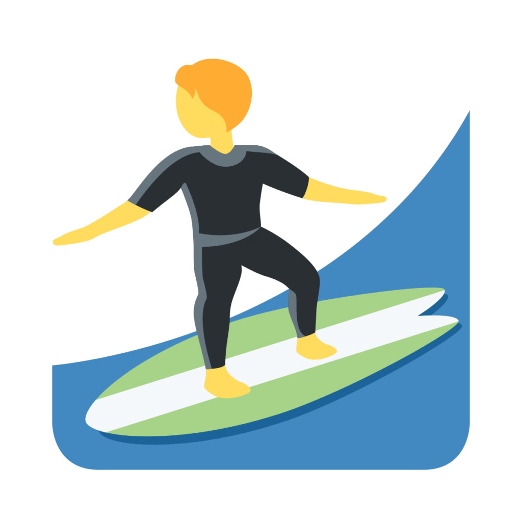 Person Surfing Emoji