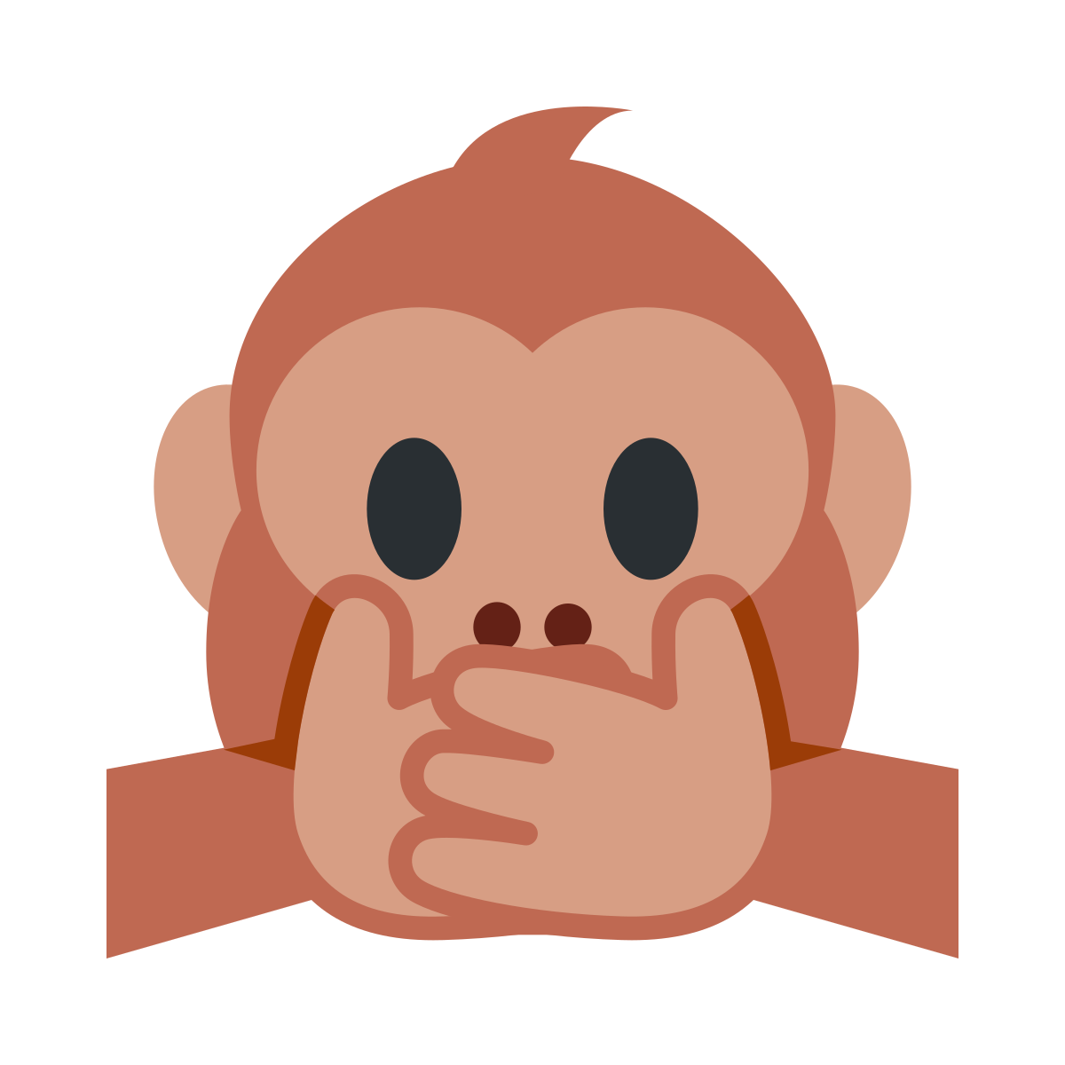 Monkey Covering Eyes Emoji Meaning Teskadesigngroup