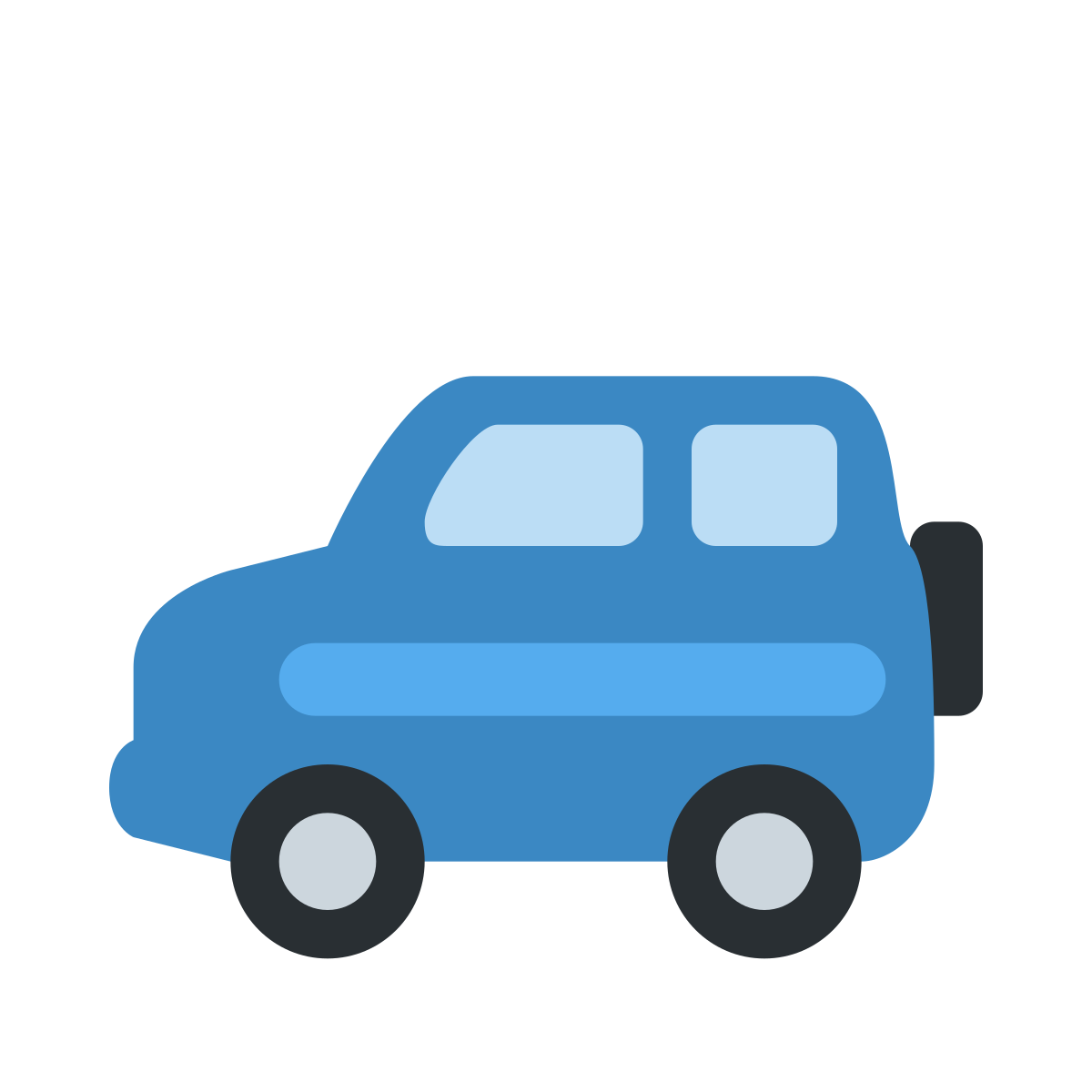 Sport Utility Vehicle Emoji - What Emoji 類