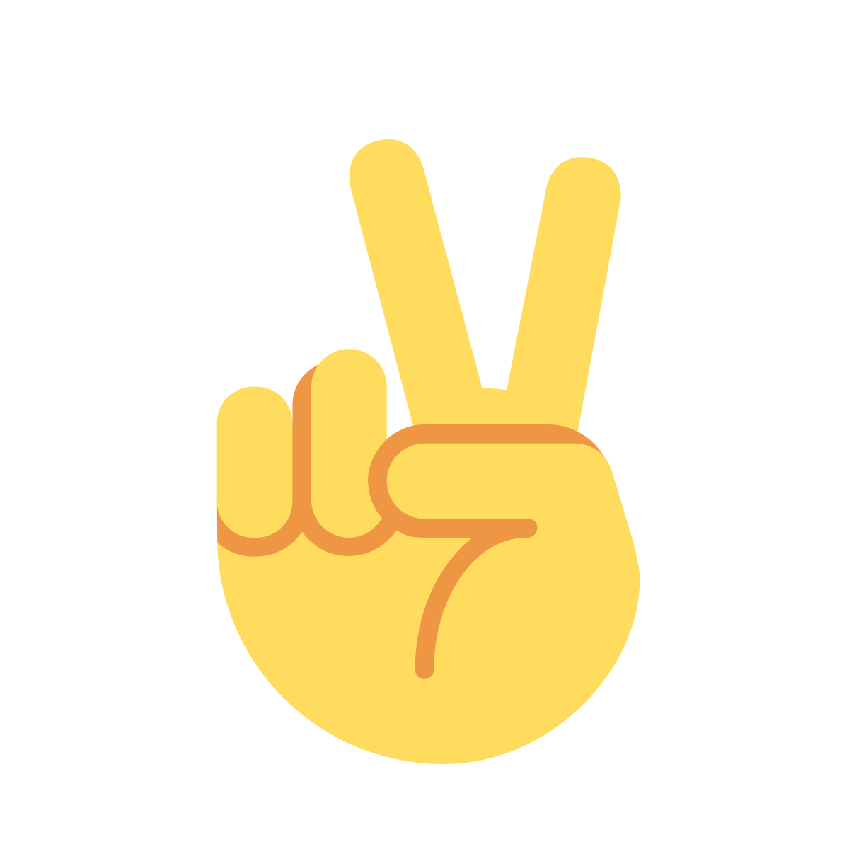 ️ Victory Hand Emoji What Emoji 類