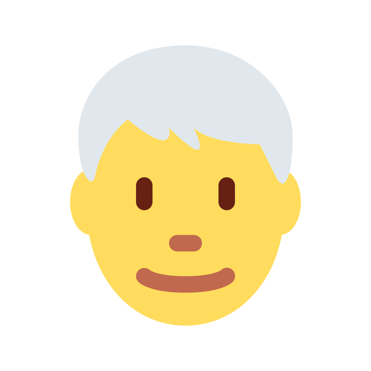 👨‍🦳 Man White Hair Emoji What Emoji 🧐