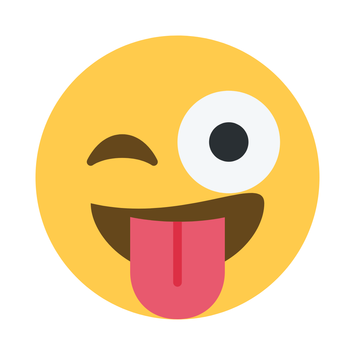 Winking Tongue Emoji 