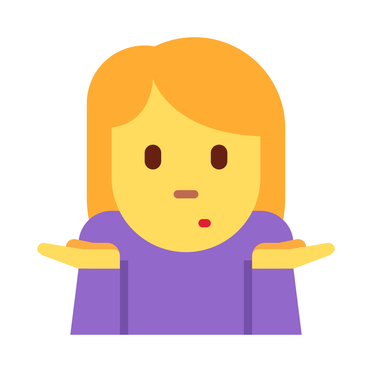 路‍♀️ Woman Shrugging Emoji - What Emoji 類