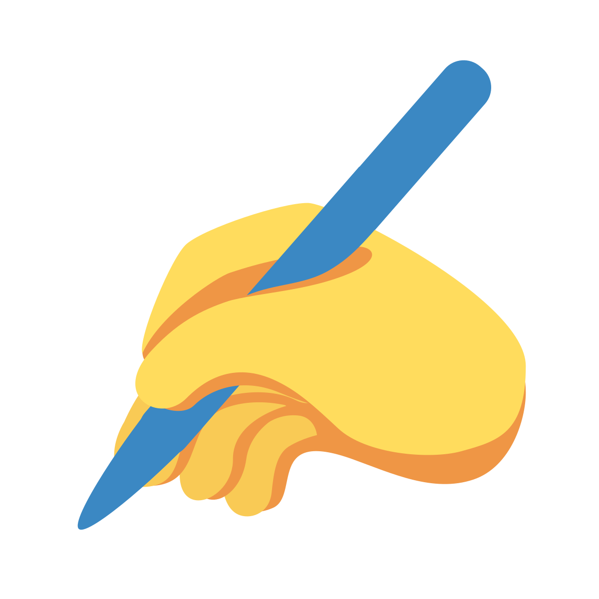 ️ Writing Hand Emoji - What Emoji 類