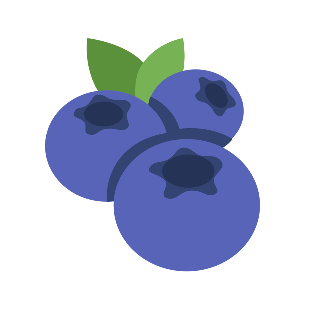 ⊛ Blueberries Emoji