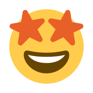 🤩 Star Struck Emoji