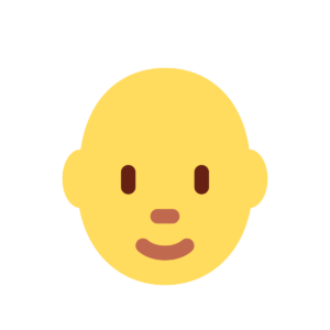Person Bald Emoji